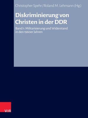 cover image of Diskriminierung von Christen in der DDR